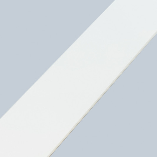 ПВХ 21×1,8 біла гладка - 0