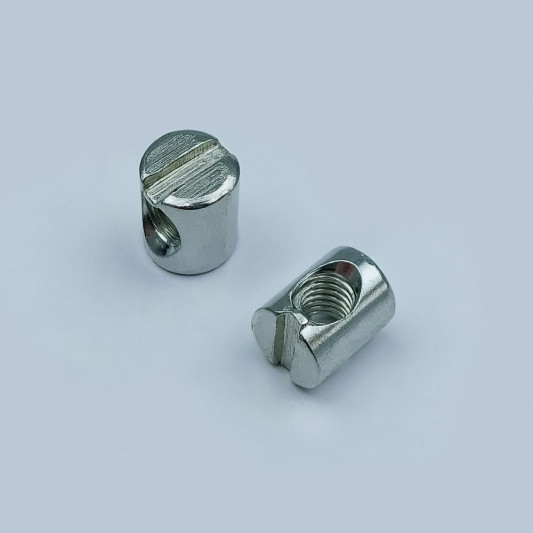 Бочонок M6×13 Ø10 несиметричний цинк - 0