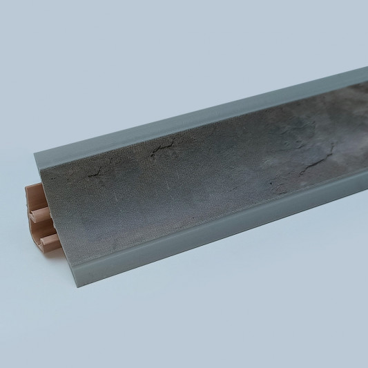 Плинтус на столешницу El-Mech-Plast 153 бетон светлый 3 м - 0
