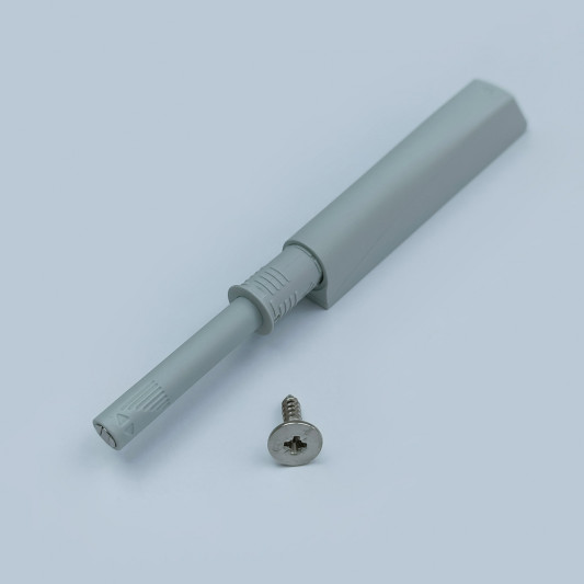 Штовхач K-Push TECH L=36 накладної з магнітом + відповідна планка сірий Italy - 0
