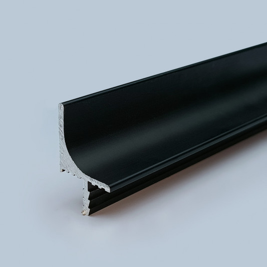 Профиль ФБР в верхний модуль черный 5,95 м - 0