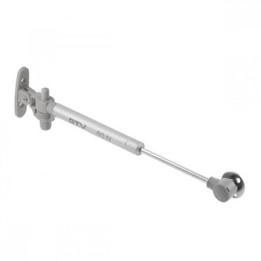 Амортизатор газовый GTV GAM с замедлением хода 80N серый c регулировкой - 0