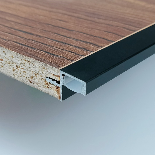 Профиль ФБР LED в верхний модуль черный 5,95 м - 2