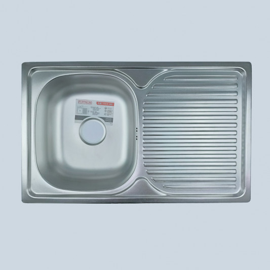 Мийка 78×48 врізна декор квадрат прямокутна Valeso - 0