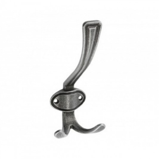 Крючок GTV CORUNA большой античное серебро - 0