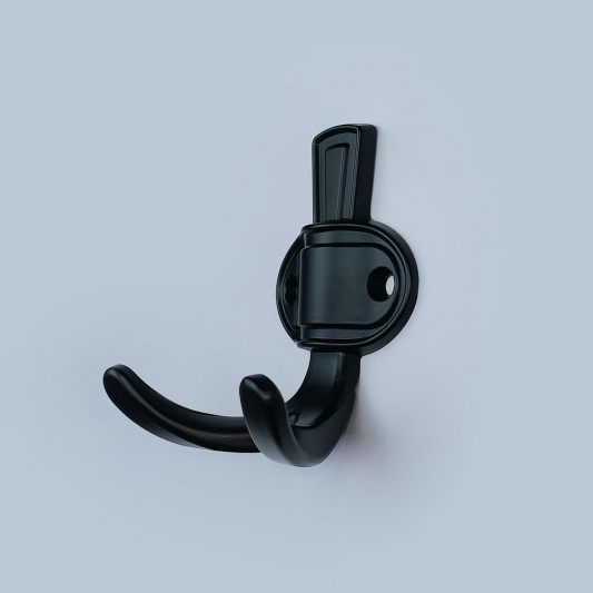 Крючок GTV CORUNA маленький черный матовый - 1