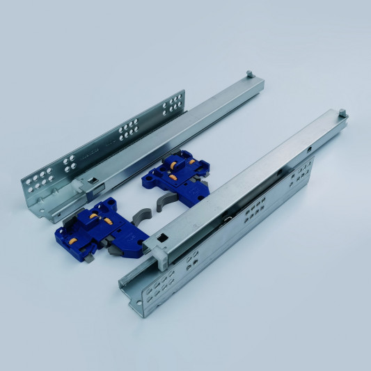 Направляющая скрытого монтажа GTV полного выдвижения Modern Slide  L=250 mm 16-18 мм 3D - 0