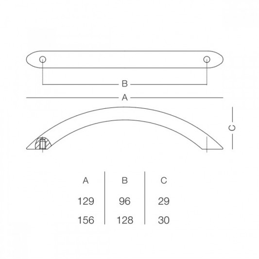 Ручка SS-1020-96 SS - 2