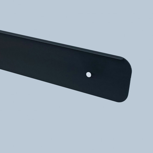 Накладка на стільницю 600×38 права R-06 чорна - 0