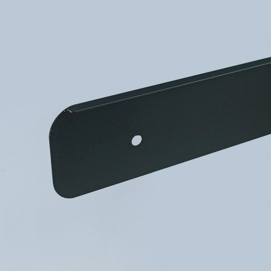 Накладка на столешницу 600×38 левая R-06 черная - 0
