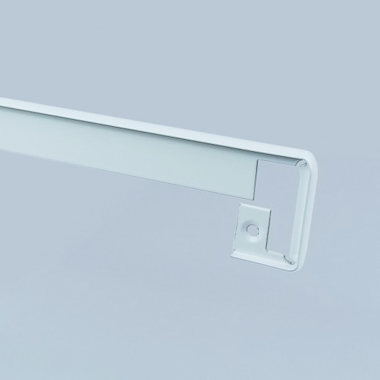 Планка на стик стільниці пряма 600×38 Egger R-03 біла - 0