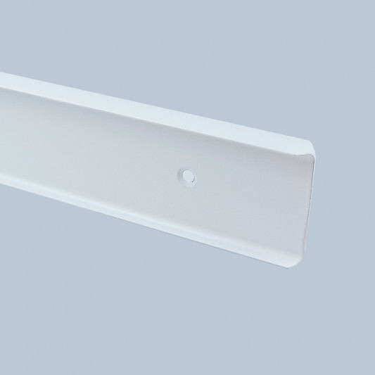 Планка на стик стільниці кутова 600×38 R-03 Egger біла - 0