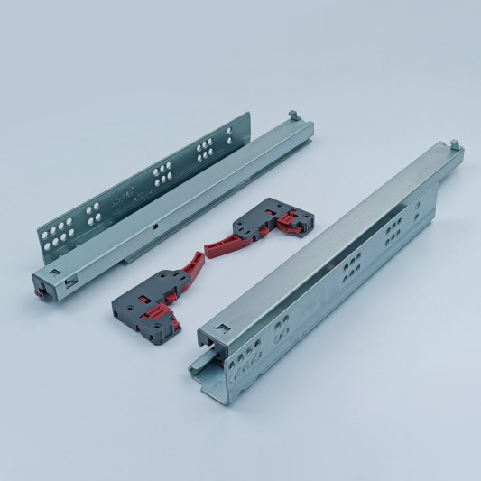 Направляючі прихованого монтажу повного видві. LinkenSystem Synchro-3D 300 16-19мм з доводчиком - 1