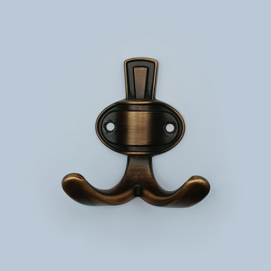 Крючок GTV CORUNA маленький коричнеавая бронза - 0