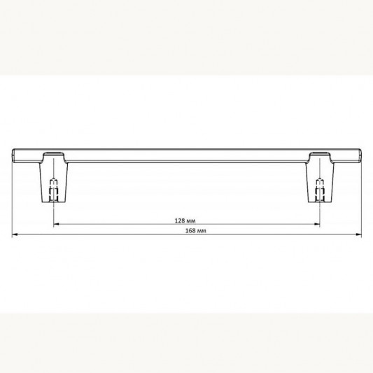 Ручка GTV RAY 128 матове золото - 1