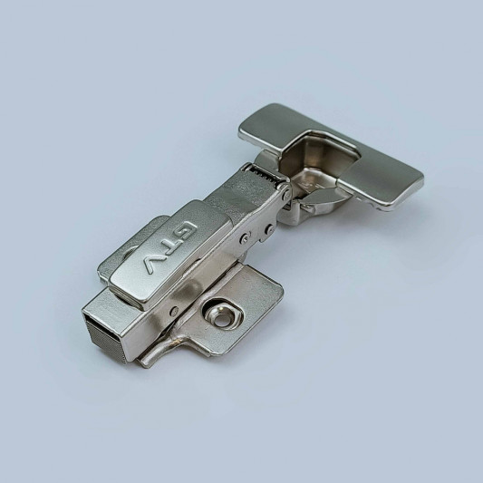 Петля GTV накладная с доводчиком 3D Clip-on H=0 Prestige - 0