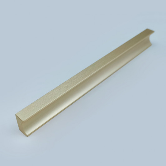 Ручка GTV GROOVE 160 cтруктурне світле золото - 0