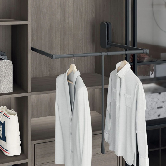 Механизм регулируемый Пантограф Starax (600-850×130×800) антрацит 12кг S-6011-A - 4