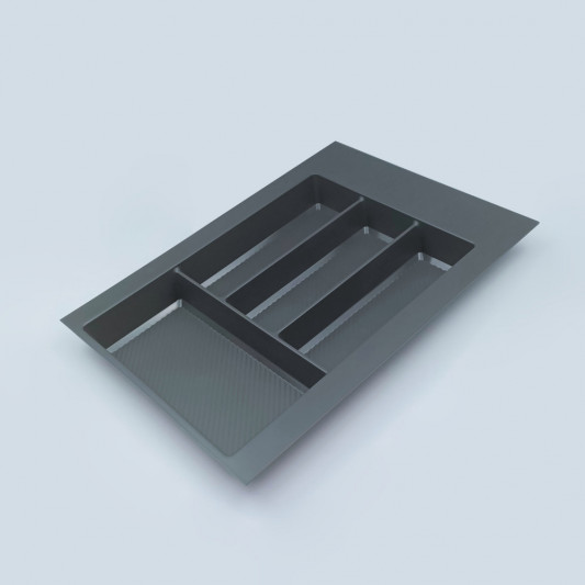 Лоток для столовых приборов 400 (290-350x422-490) Rejs MAX 2,0 mm графит - 0