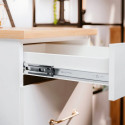 Направляющая телескопическая GTV 350×45 с доводчиком Versalite Plus + - 5