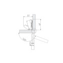 Завіса GTV +165° с доводчиком Clip-on H=2 - 2