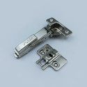 Завіса GTV накладна з доводчиком 3D Clip-on H=0 Solid Plus - 1
