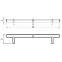 Ручка RE 1014 160 медь черная MONO - 1