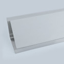 Отбортовка Турция белая 4000×30 треугольная - 0