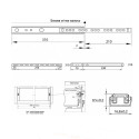 Направляюча кулькова врізна 17×310 - 3