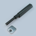 Штовхач Linken System PUSH з магнітом антрацит - 0