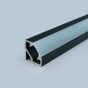 Профіль LED кутовий L=5,95м чорний - 0