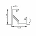Профіль LED кутовий L=5,95м алюм. - 1