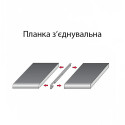 Планка на стик стільниці пряма 600×38 Egger R-03 чорна - 2