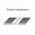 Планка на стик стільниці пряма 600×38 Egger R-03 біла - 2