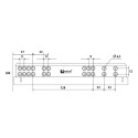 Направляющие скрытого монтажа полного выдв. LinkenSystem Synchro-3D 300 16-19мм с доводчиком - 3