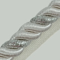 Кант вшивной 50 м серебро - 0