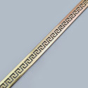Молдинговая лента самоклеющаяся 20 мм (55 м) золото с рисунком № 141 - 0
