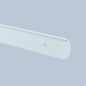 Накладка на столешницу 600×28 U-образная правая R-08/10 белая - 0