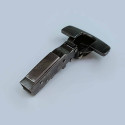 Петля Hettich Sensys 8645i накладная без пружины, черный обсидиан 110° Clip-On (D=1,5) - 0