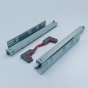 Направляющие скрытого монтажа полного выдв. LinkenSystem Synchro-3D 550 16-19мм с доводчиком - 0