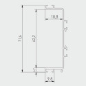 Профіль GTV VELLO C LED золото 4м - 1
