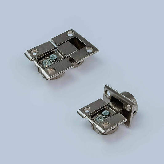 Завіса  Kimana: завіс+монт. пластина+загл. нікель d=26мм IF - 0