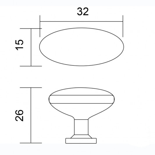 Ручка DG 09 хром - 1