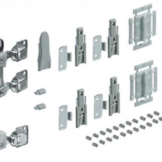 Wing Line L комплект без самозачинення лівий на 25 кг Hettich - 0