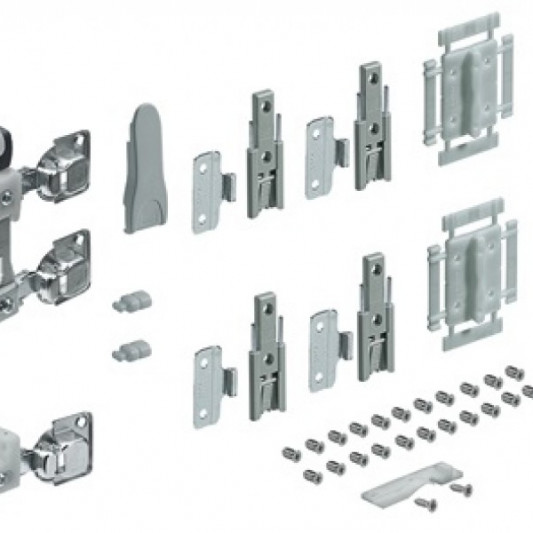 Wing Line L комплект з самозачиненням лівий на 25 кг Hettich - 0