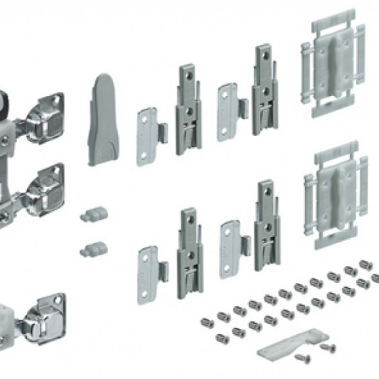 Wing Line L комплект з самозачинення правий на 25 кг Hettich - 0