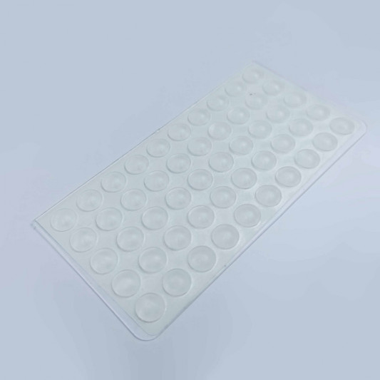 Самоклеючі демпфери Italiana Ferramenta напівсфера 10x3мм, 50шт - 0