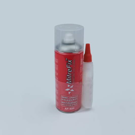 Клей для МДФ і ДСП двокомпонентний MITREFIX 100G + 400ml - 0