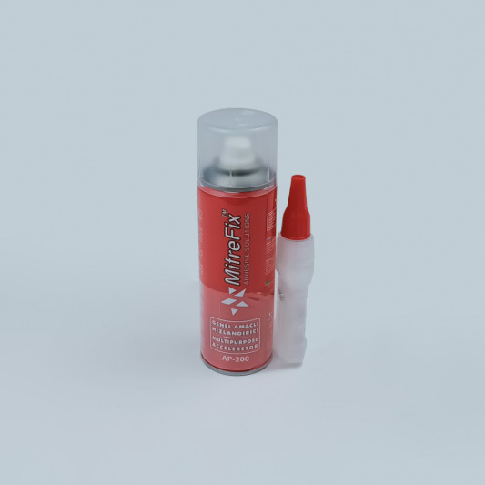 Клей для МДФ і ДСП двокомпонентний MITREFIX 50G+200ml - 0