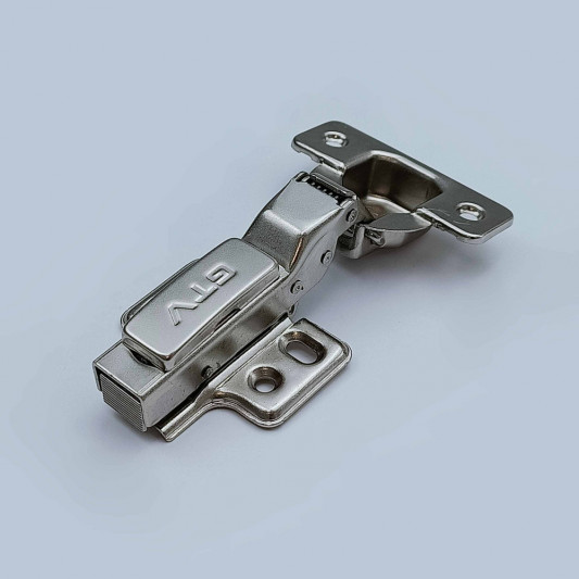 Завіса GTV напівнакладна з доводчиком на 4 отвори Clip-on H=0 Prestige - 0